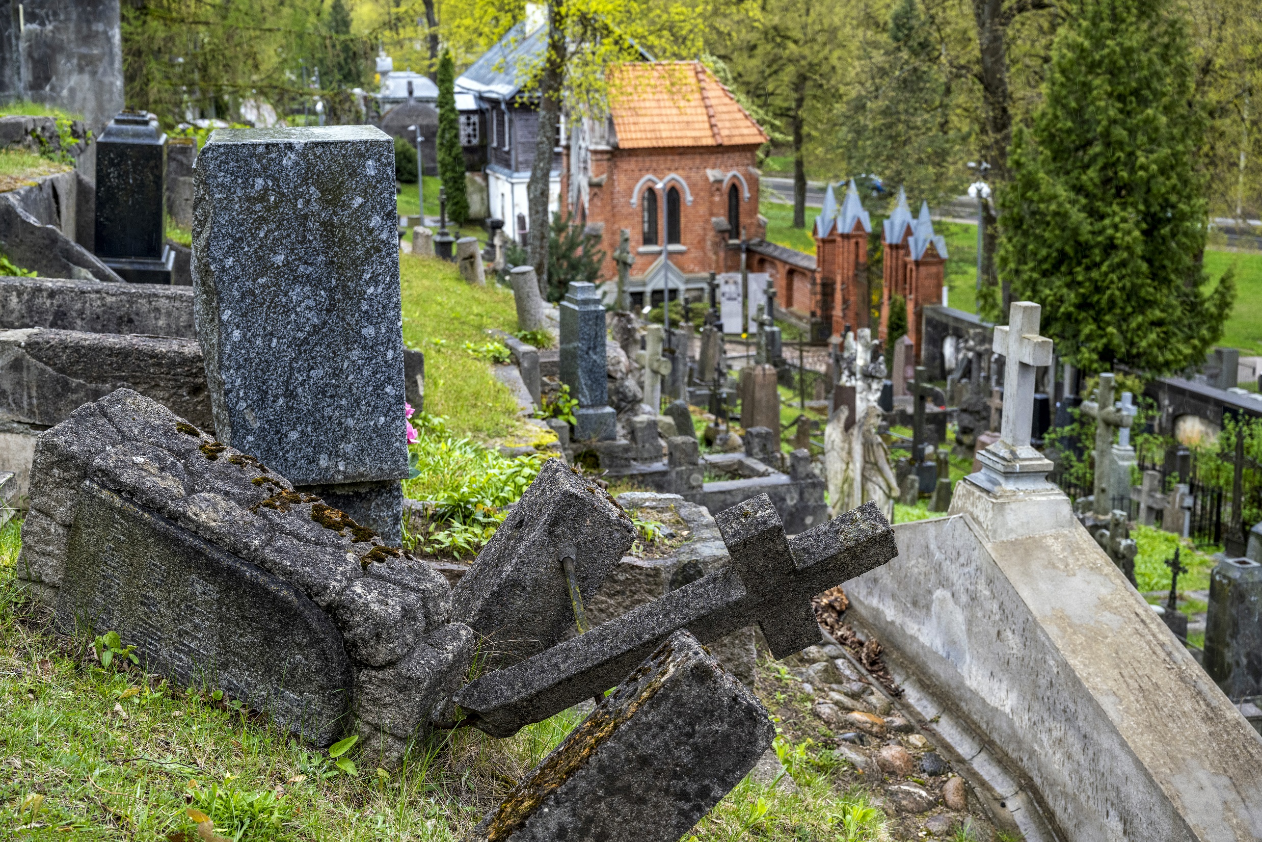Cmentarz na Rossie, Wilno, 2024 r.