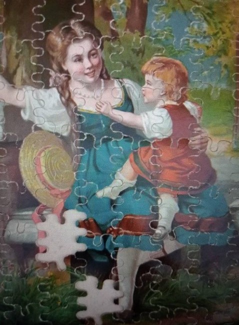 Puzzle sióstr Krogulskich z kolekcji Ewy Wójcik
