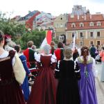 Renesansowy korowód ulicami Lublina wraz z pokazem Historycznej Żonglerki Flagami Sbandieratori Belriguardo