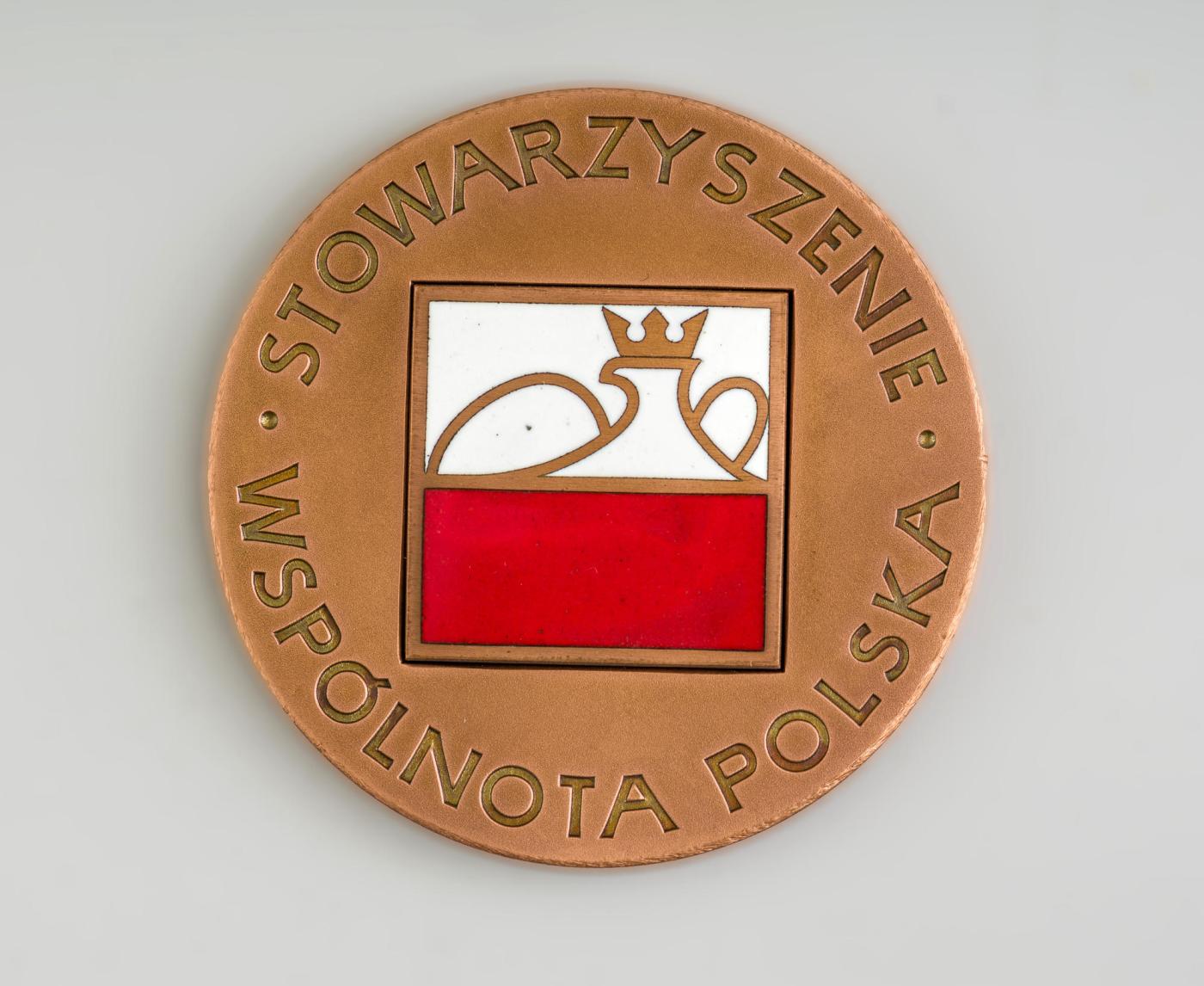 Medal: Stowarzyszenia Wspólnota Polska, kliknięcie na zdjęcie spowoduje jego powiększenie